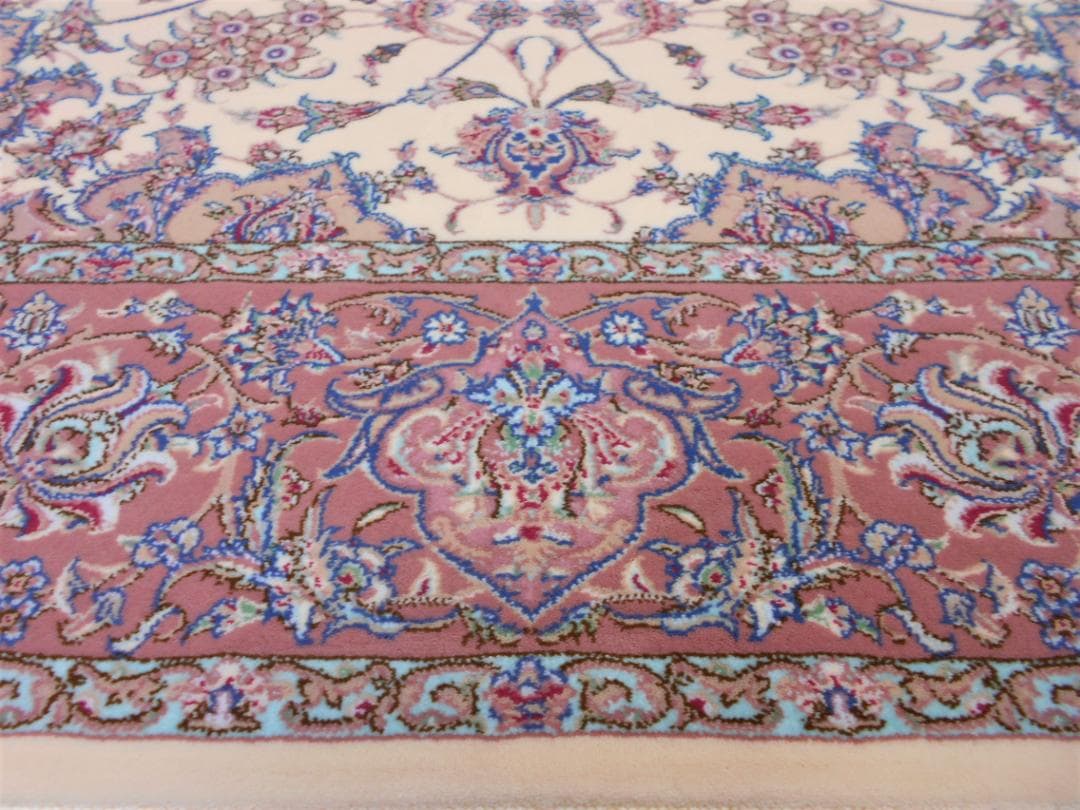 専用！高密度！輝く 本場イラン産 絨毯！約150×225cm‐200721 - メルカリ