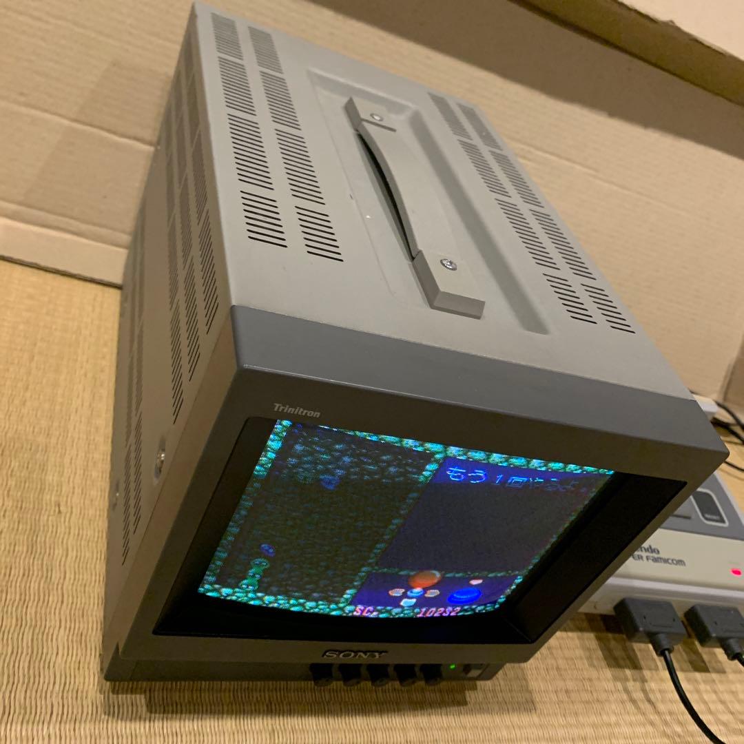 業務用ブラウン管モニター Sony PVM-9040 ジャンク - メルカリ