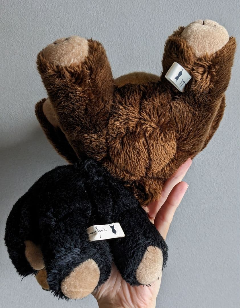 モンスイユ マレーちゃん ヒグマくん ぬいぐるみ マレーグマテディベア