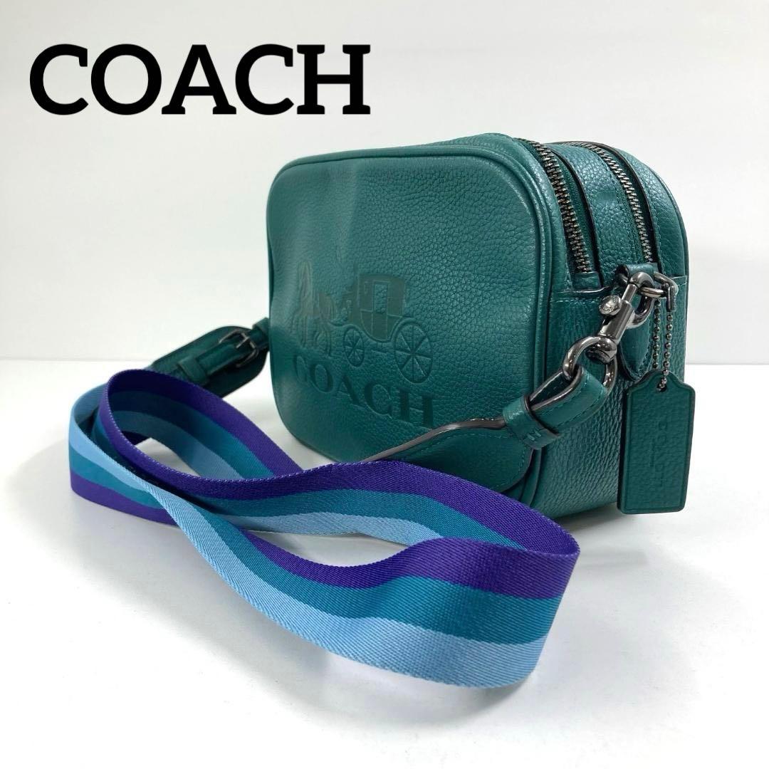美品 COACH コーチ　クロスボディバッグ　ホースアンドキャリッジ ジェス 中古・古着通販】COACH (コーチ) ホースアンドキャリッジ クロスボディ