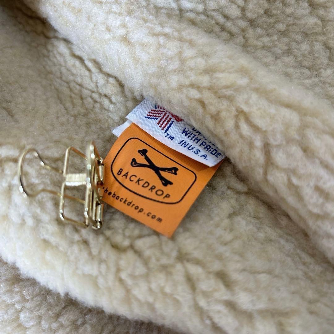 美品] Schott × BACKDROP 別注 クロスボーン ボア ベストS - メルカリ