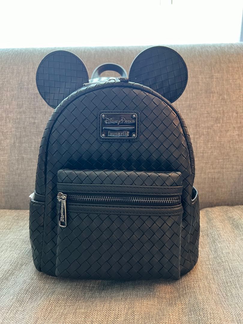 カリフォルニアディズニー限定 ミッキー バッグ リュック 黒 - メルカリ