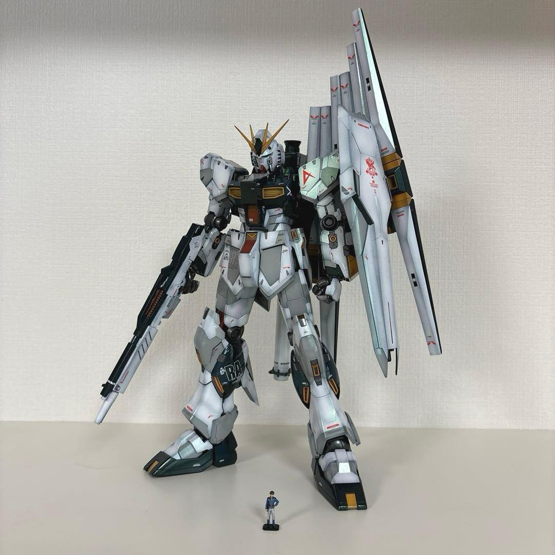 MG νガンダム Ver.ka 全塗装完成品 - メルカリ