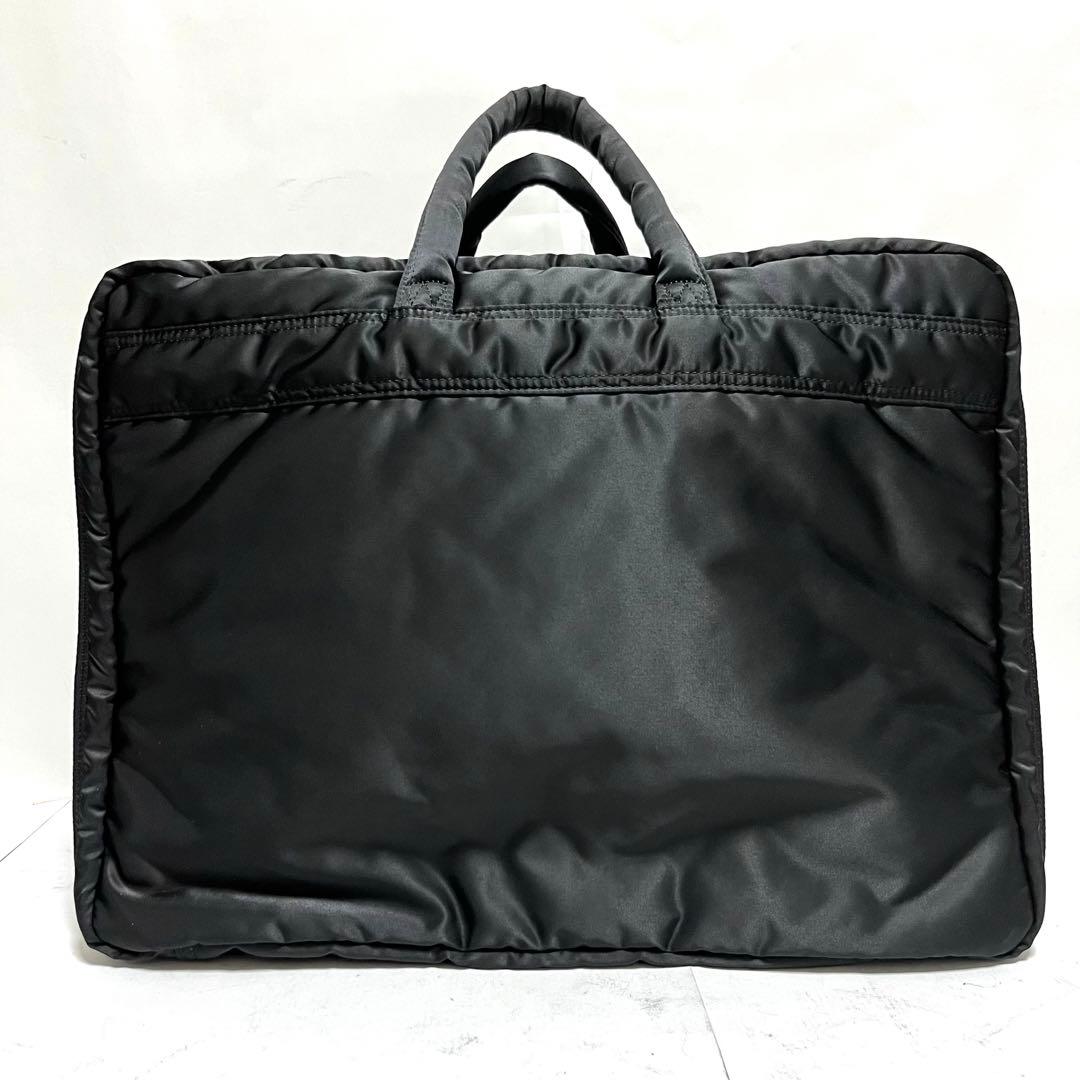 未使用級 ポーター タンカー 2way オーバーナイト ブリーフケース 黒 2