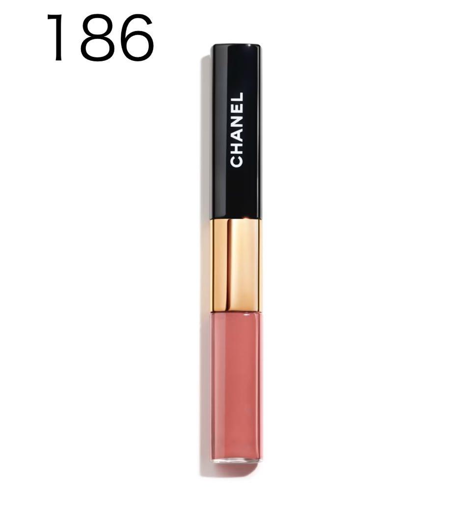 シャネル ルルージュデュオウルトラトゥニュ 186 ピンクヌード CHANEL LE ROUGE DUO ULTRA TENUE Son nước hai đầu 186 - Pink nude | CHANEL