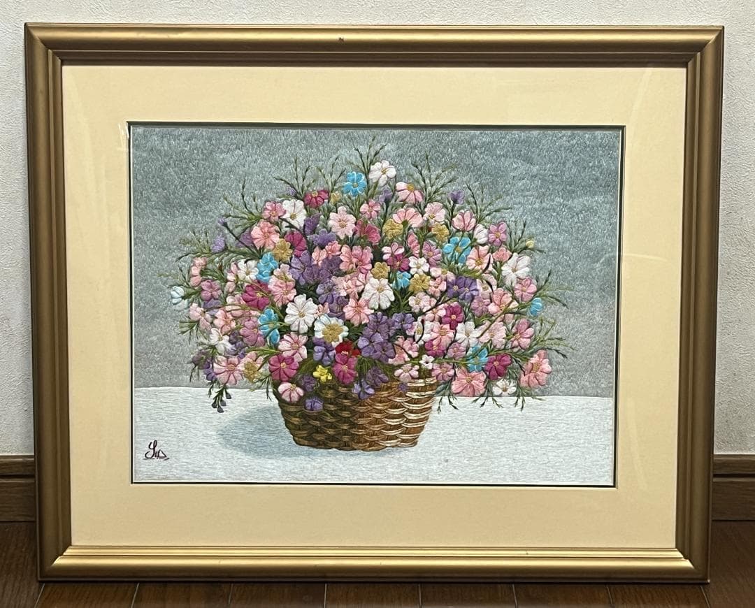 ベトナム刺繍絵 グエン・クオック・スゥ NGUYEN QUOC SU - メルカリ