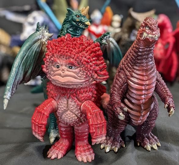 ウルトラマンパワード＆登場怪獣・宇宙人（バンダイ）ソフビコンプ18体