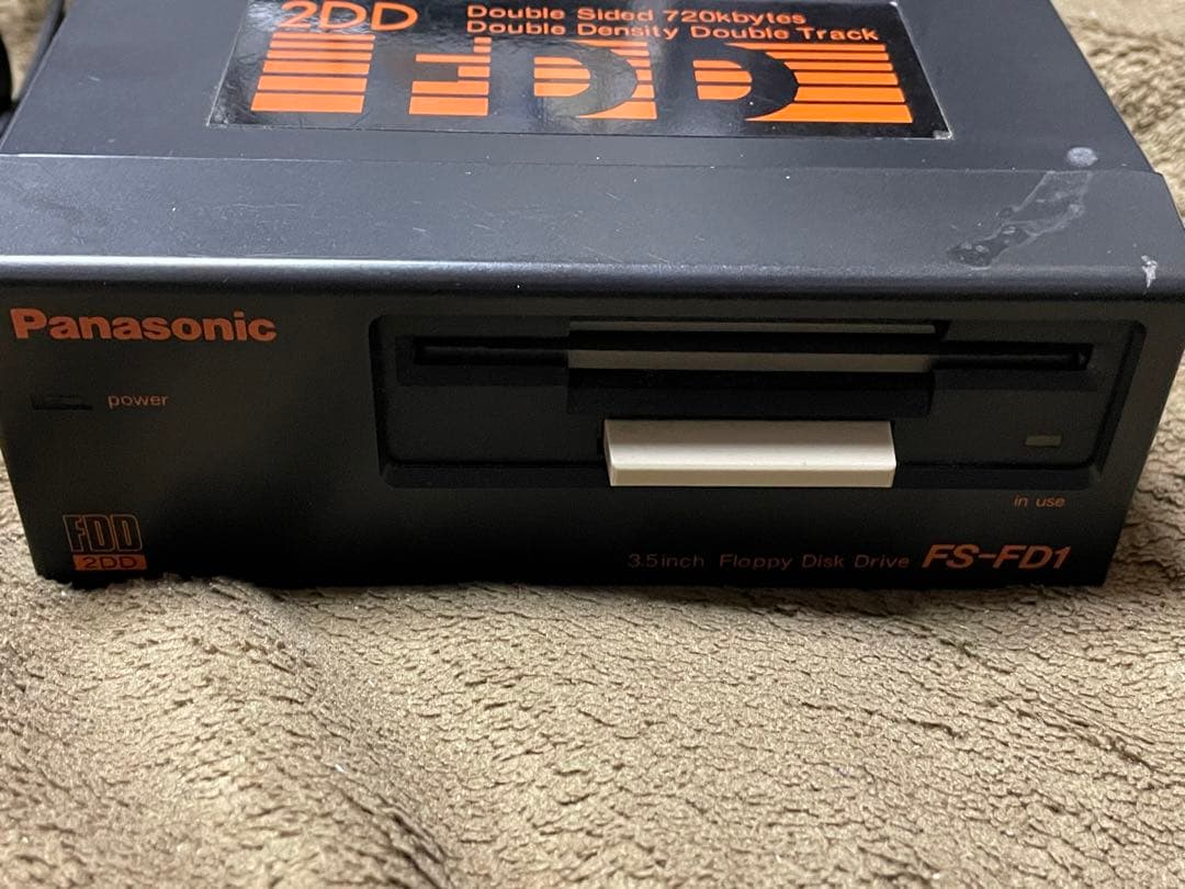 MSX 3.5インチ フロッピーディスクドライブ FS-FD1 ジャンク - メルカリ