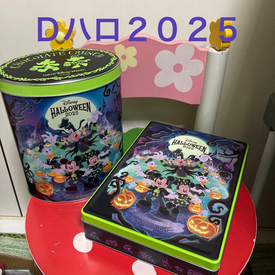 ディズニーハロウィン2025 お菓子缶セット 缶のみ - メルカリ