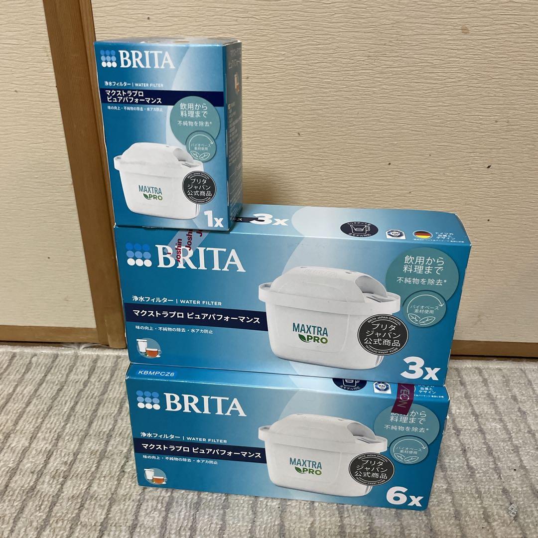 新品　ブリタ マクストラプロピュアパフォーマンス　カートリッジ　10個セット BRITA マクストラプロ ピュアパフォーマンス カートリッジ6個入り