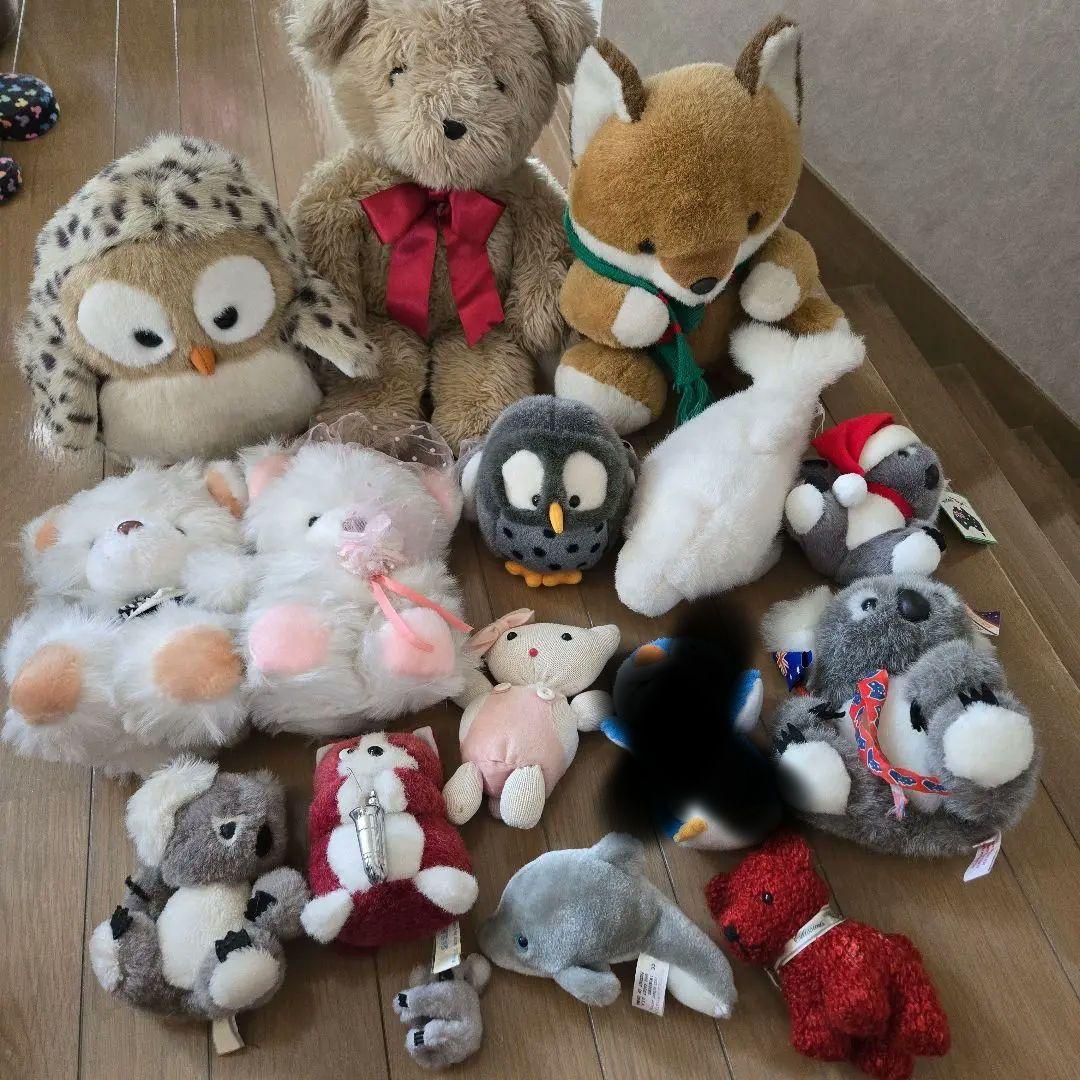 昭和レトロ ぬいぐるみ まとめ売り 平成レトロ アニマル 動物 - メルカリ
