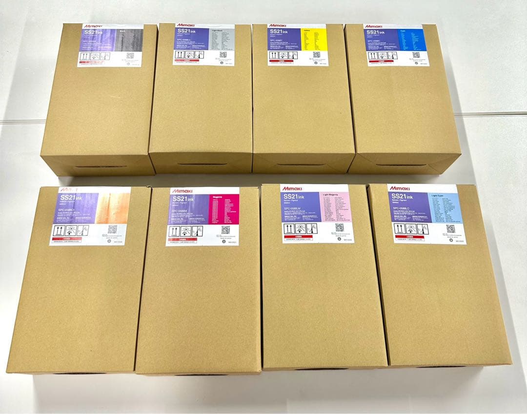 ミマキSS21 2LインクパックSPC-0588 8色分セット ミマキSS21 2LインクパックSPC-0588 8色分セット - メルカリ