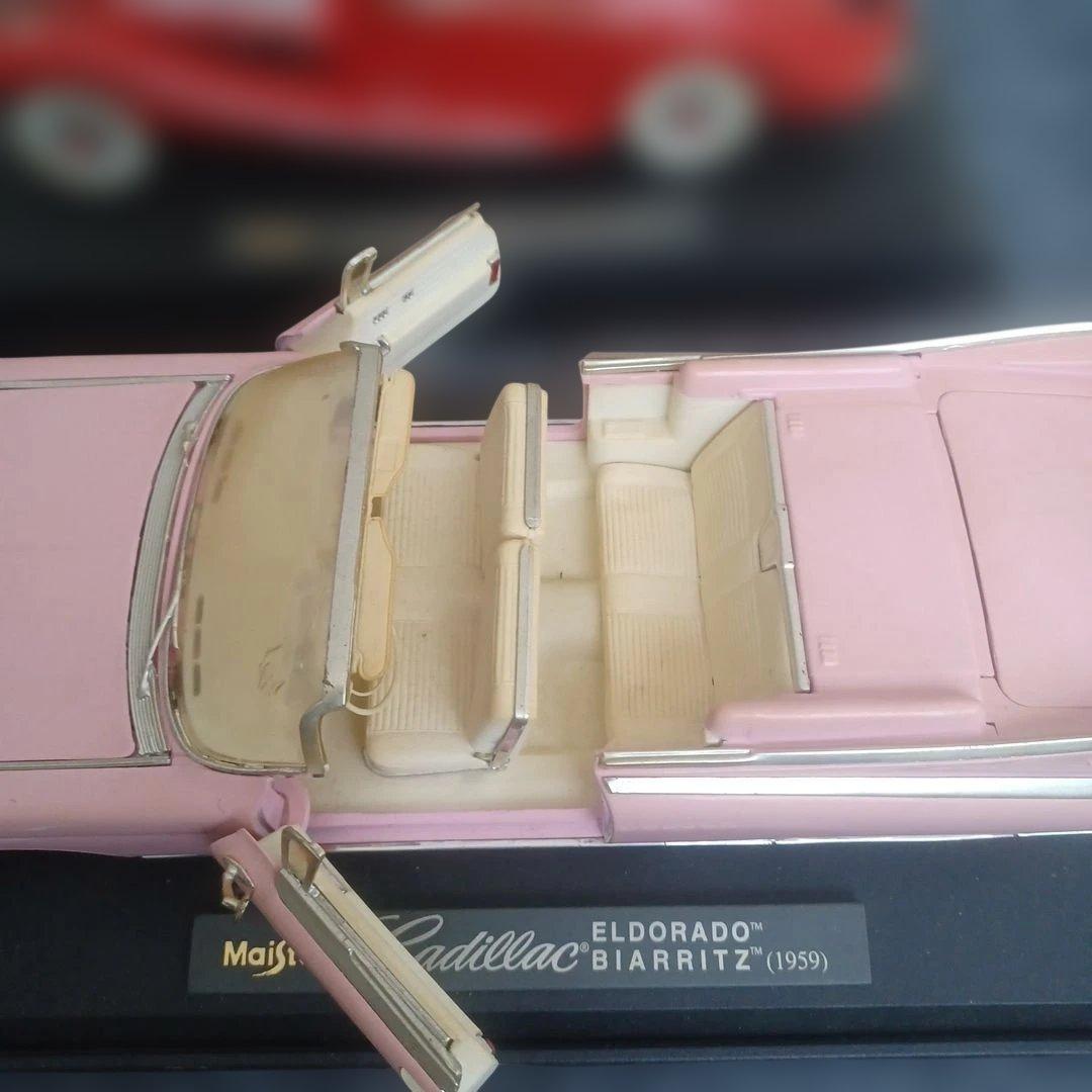 マイスト Maisto ミニカー 車 ジャンク 4台 バイク1台 年代物 ②