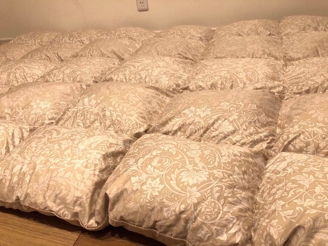 ふとんタナカ アイダーダック ダウン95% シングル 1.25k 超長綿100