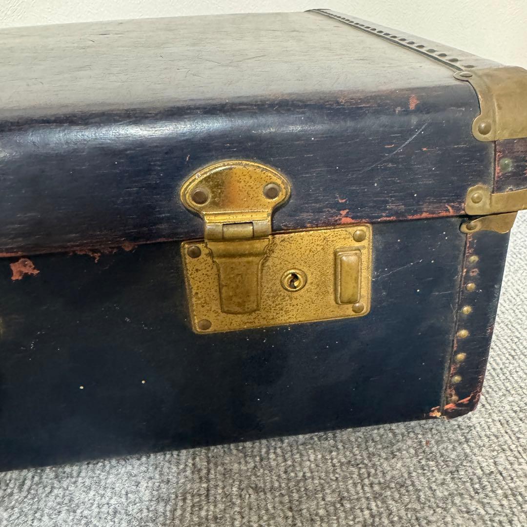 アンティーク レトロ トランク 旅行鞄 - メルカリ