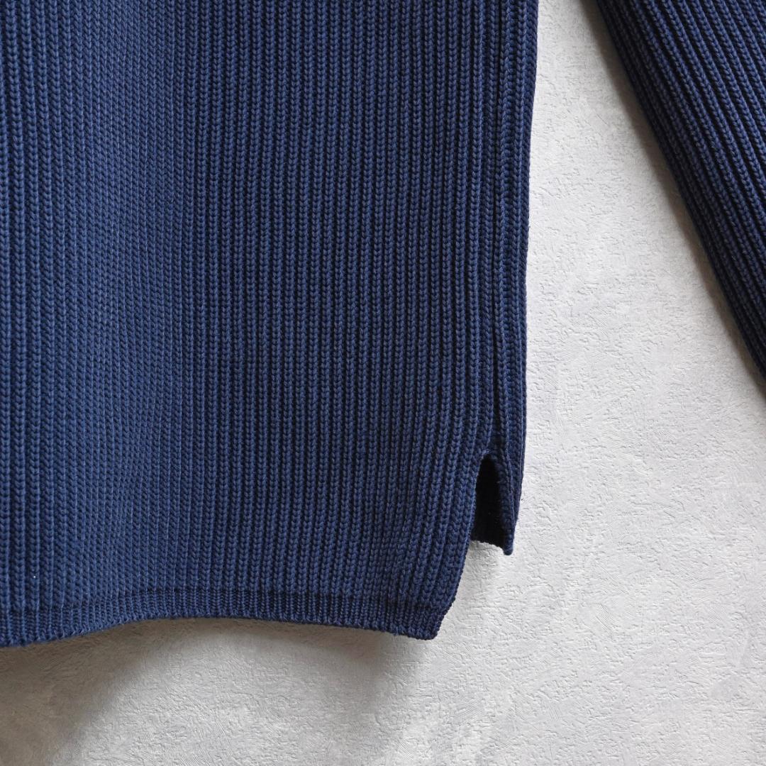 nanamica 5G Crew Neck Sweater 畦編み 春ニット - メルカリ