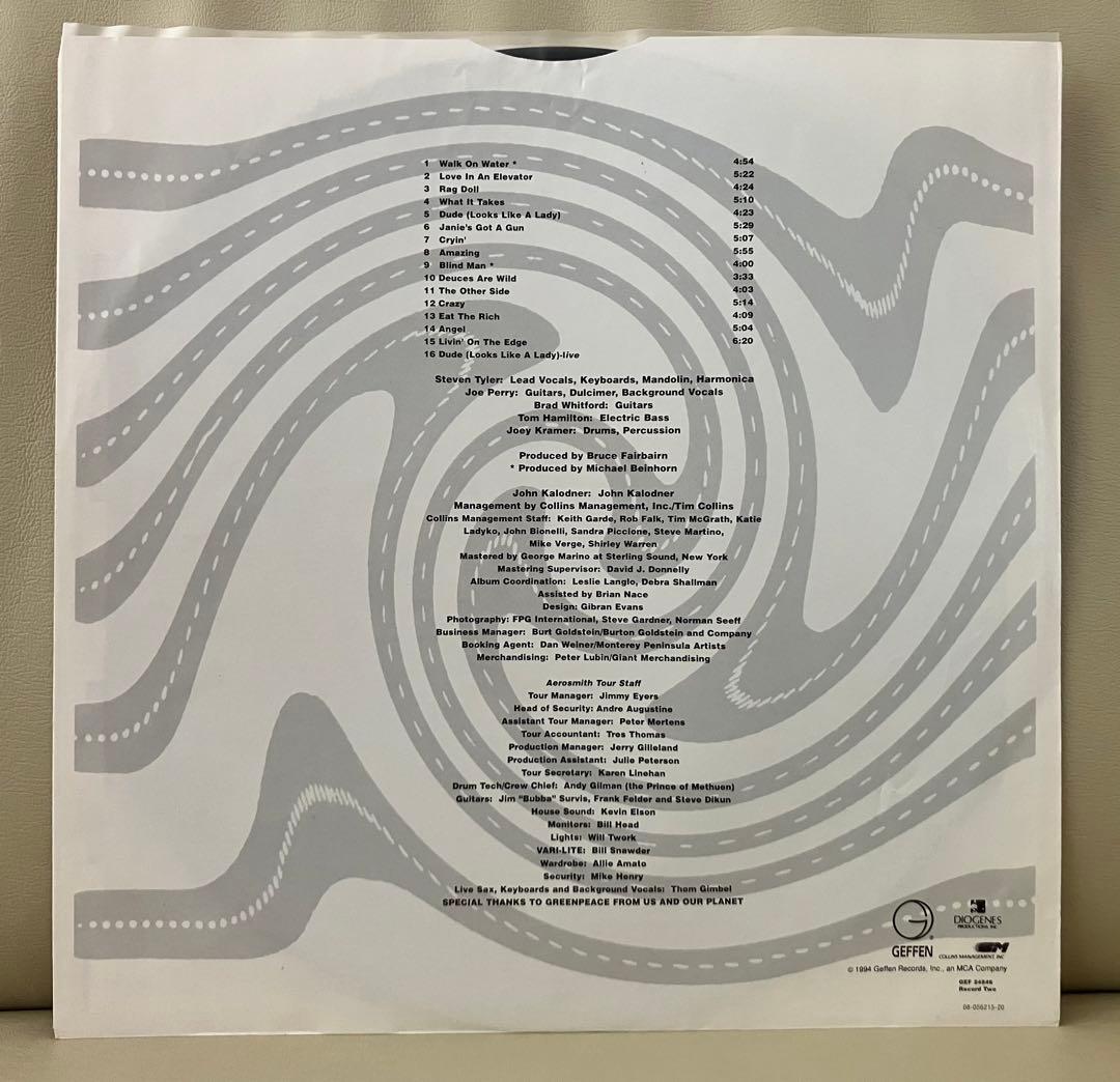 AEROSMITH - BIG ONES アナログ2LPレコードEUオリジナル盤 - メルカリ