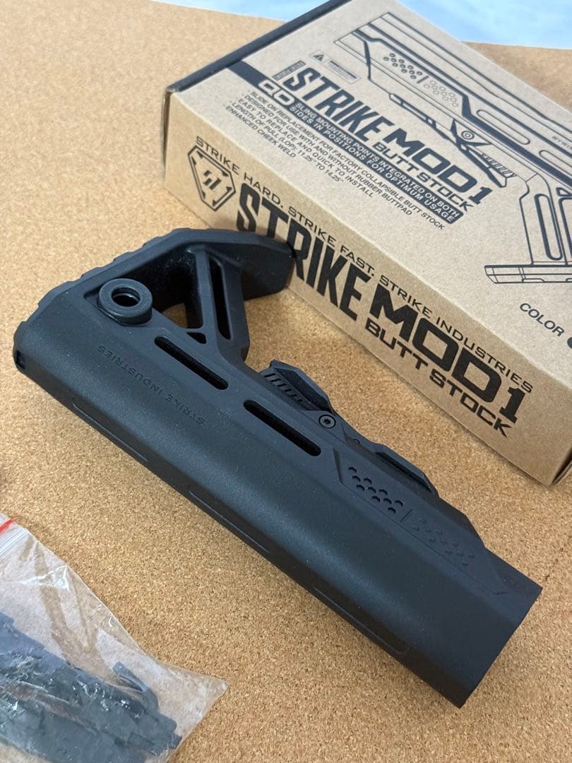 STRIKE INDUSTRIES バットストック 実物STRIKE MOD1 バットストック