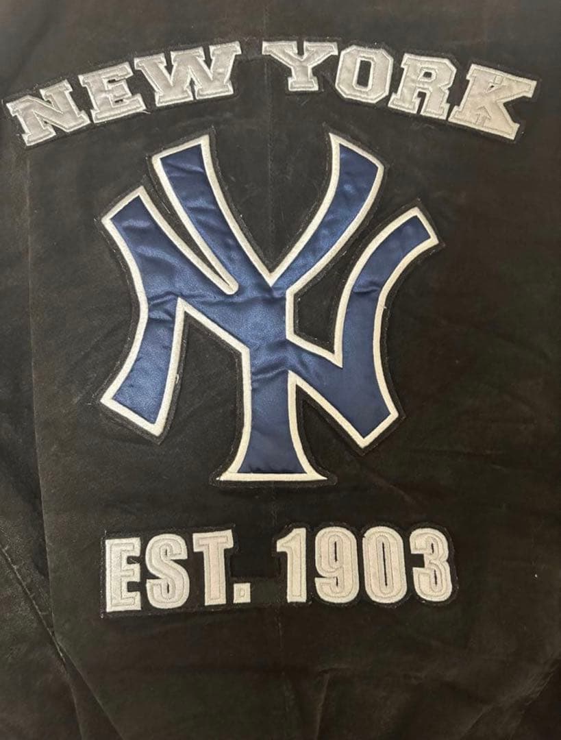 ニューヨークヤンキース g-iii レザースタジャン/ビンテージ - メルカリ