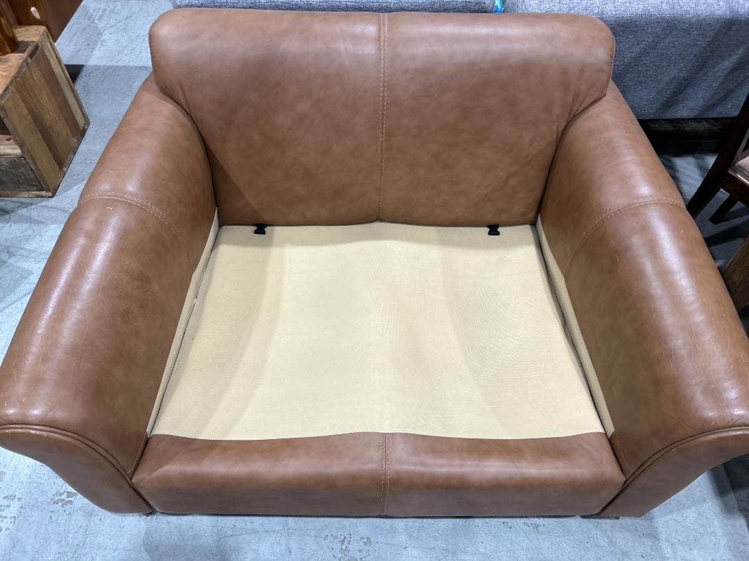 HALO / ハロ｜GIL ギルソファ｜1.5P レザー ラブソファ｜総本革