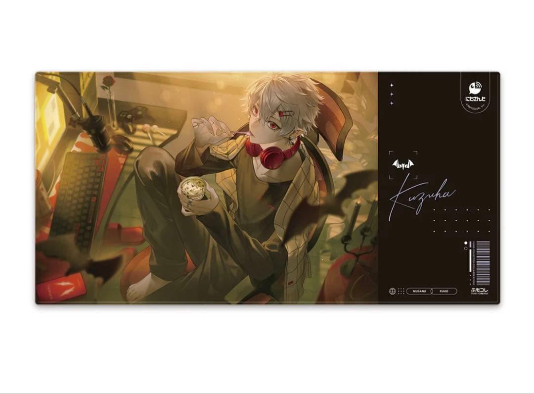 にじさんじ × ふもコレ ゲーミングマウスパッド 葛葉 2XL にじさんじ × ふもコレ ゲーミングマウスパッド 葛葉 2XL｜ふもコレ