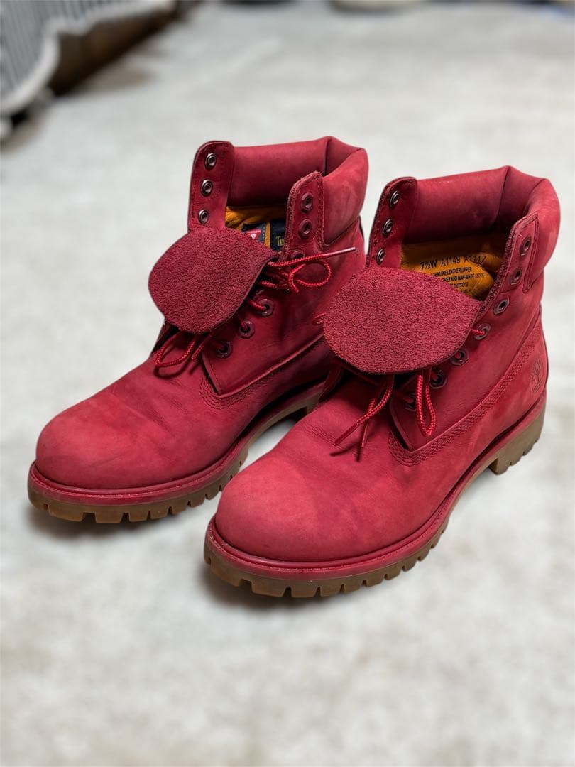【極美品】ティンバーランド 6インチ プレミアムブーツ 7.5W 25.5cm