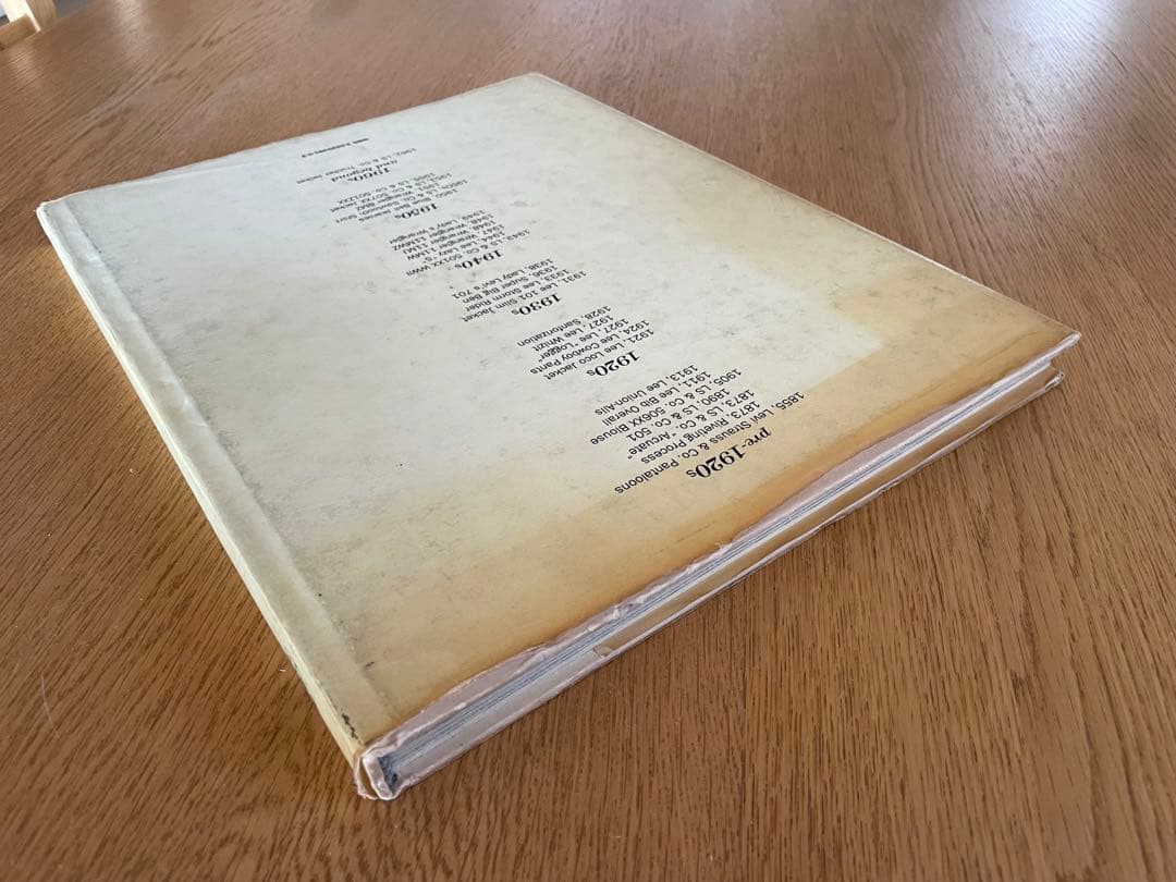 ヴィンテージデニムの聖書「cult」　 マニア垂涎の写真集