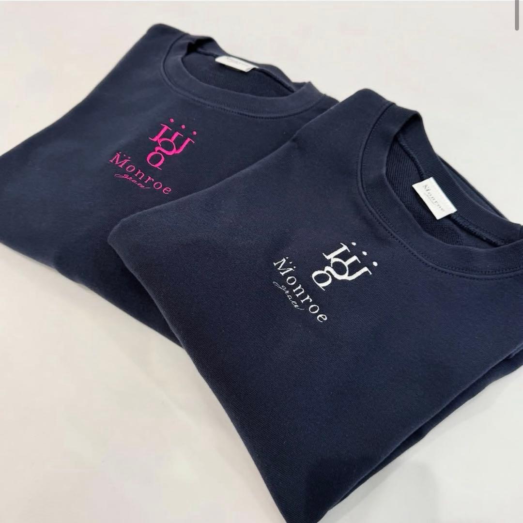 モンローグレイストレーナー ピンク刺繍 - メルカリ