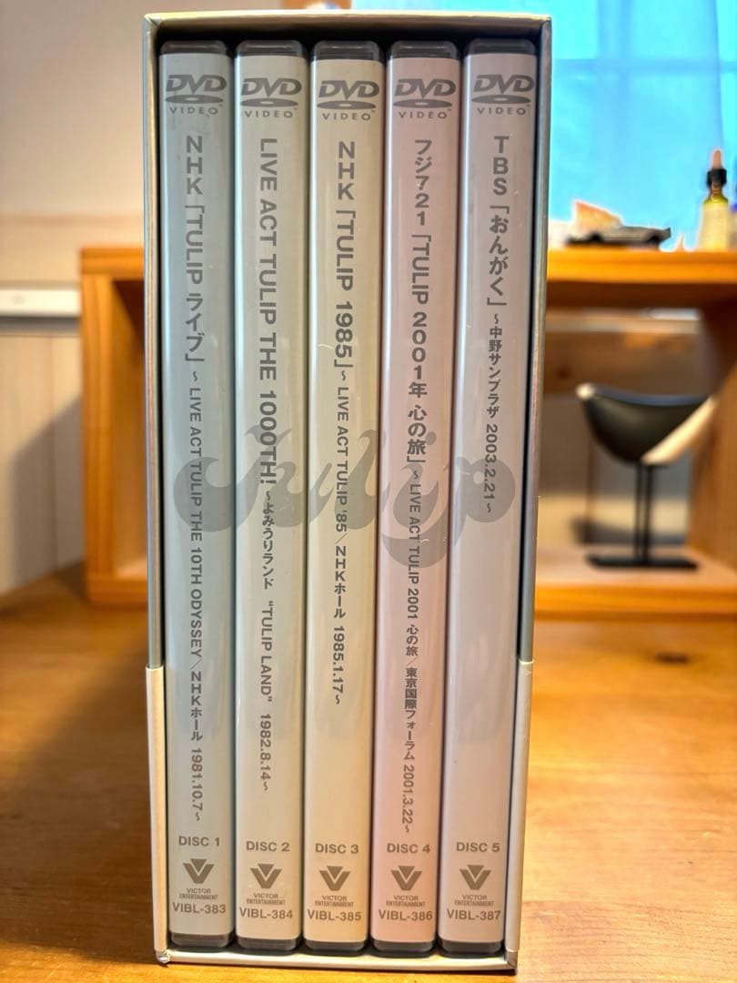 TULIP THE FILMS 2 DVDBOX 35周年記念限定生産☆お値下げ