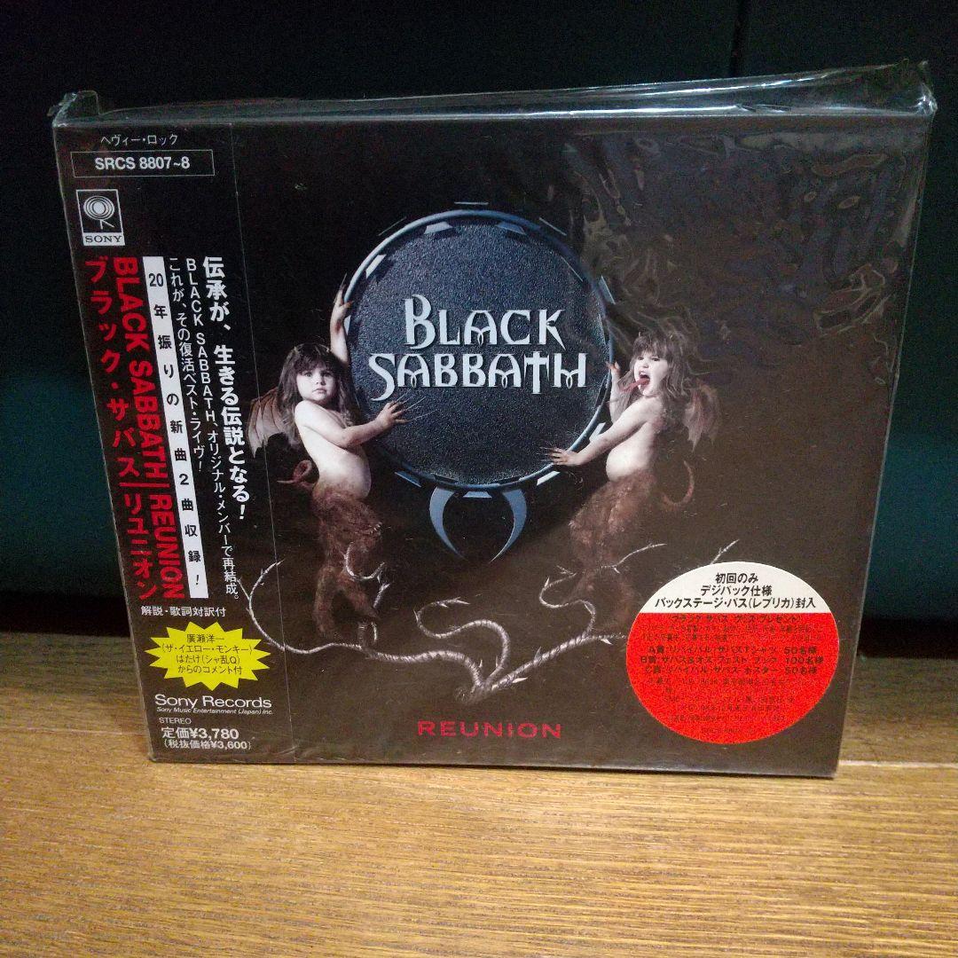 ブラック・サバス/リユニオン 初回デジパック仕様、バックステージパス封入 Amazon.co.jp: Reunion: ミュージック
