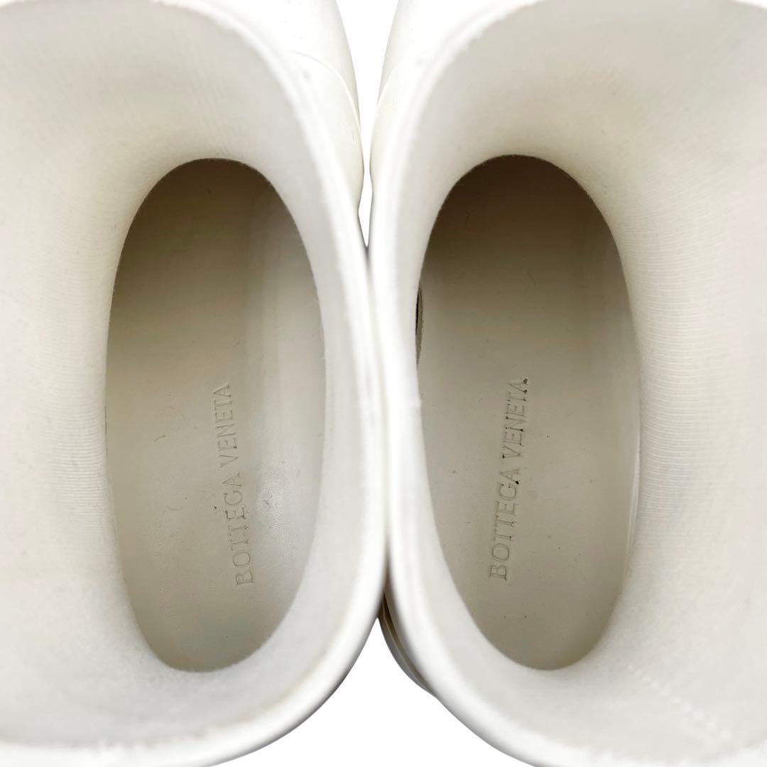 《超美品》BOTTEGA VENETA ボッテガヴェネタ 厚底 レインブーツ