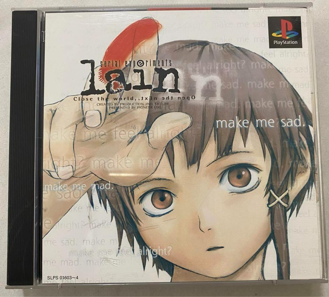 serial experiments lain PS1 ゲームソフト - メルカリ