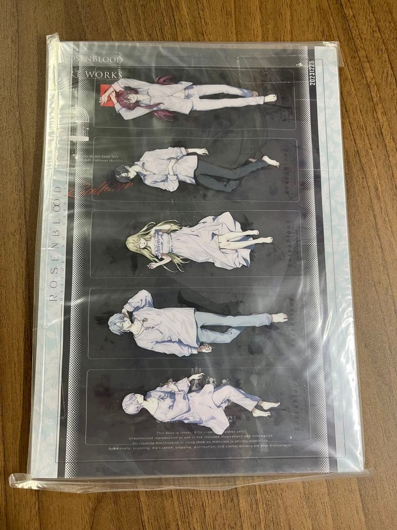 RosenBlood 直筆サイン入り画集 クリアしおり 石据カチル - メルカリ