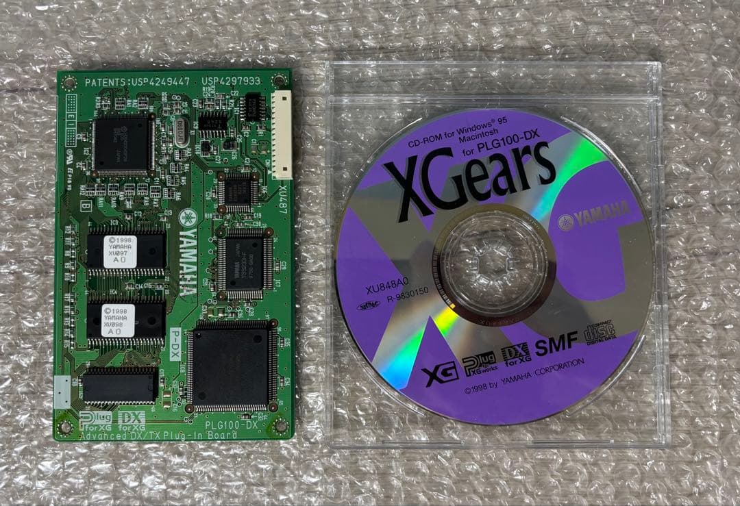 Yamaha PLG100-DX プラグインボード 、DX用CD有、動作確認済み - メルカリ