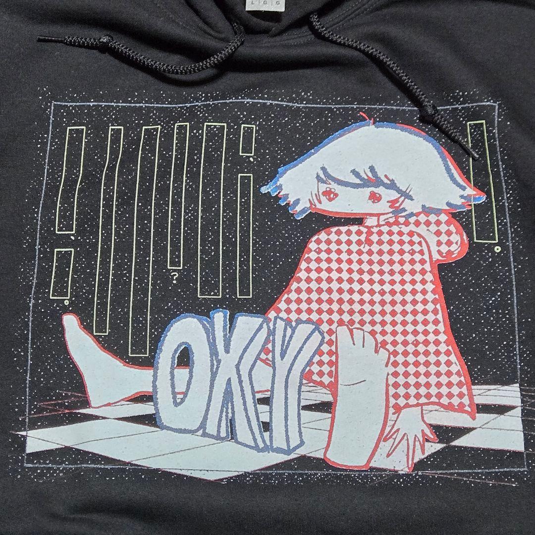 美品】酸欠少女さユり OXY girl 裏起毛 スウェット パーカー L - メルカリ