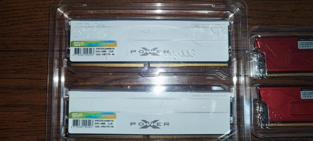 DDR5 T-FOACE5200 32G SP6000 64G訳あり 新着