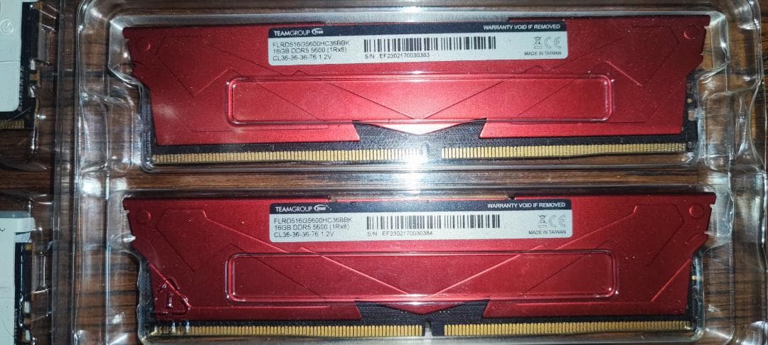 DDR5 T-FOACE5200 32G SP6000 64G訳あり 新着