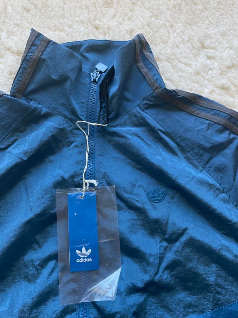 adidas BLUE VERSION】新品BBブロックドトラックトップXS - メルカリ