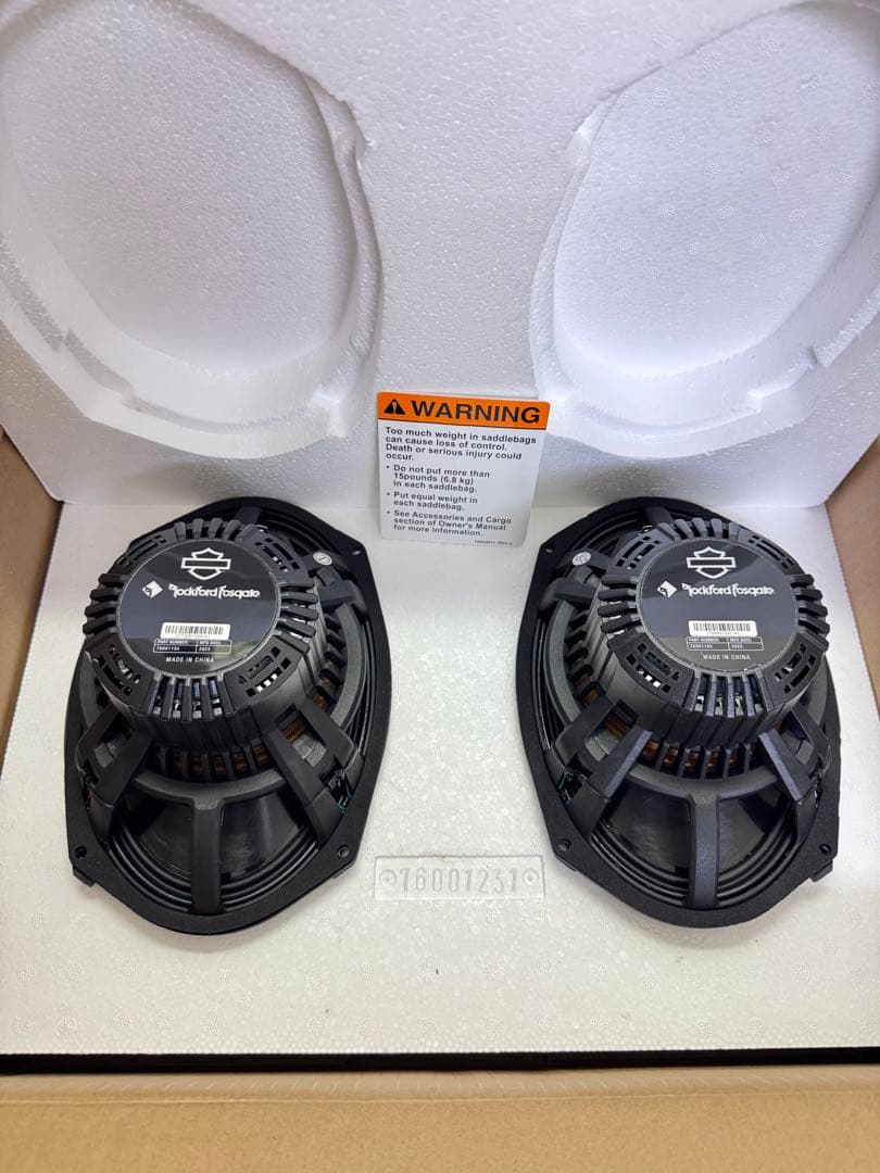 ハーレー 76001231 純正サドルバッグスピーカFLHXSE、FLTRXSE - メルカリ