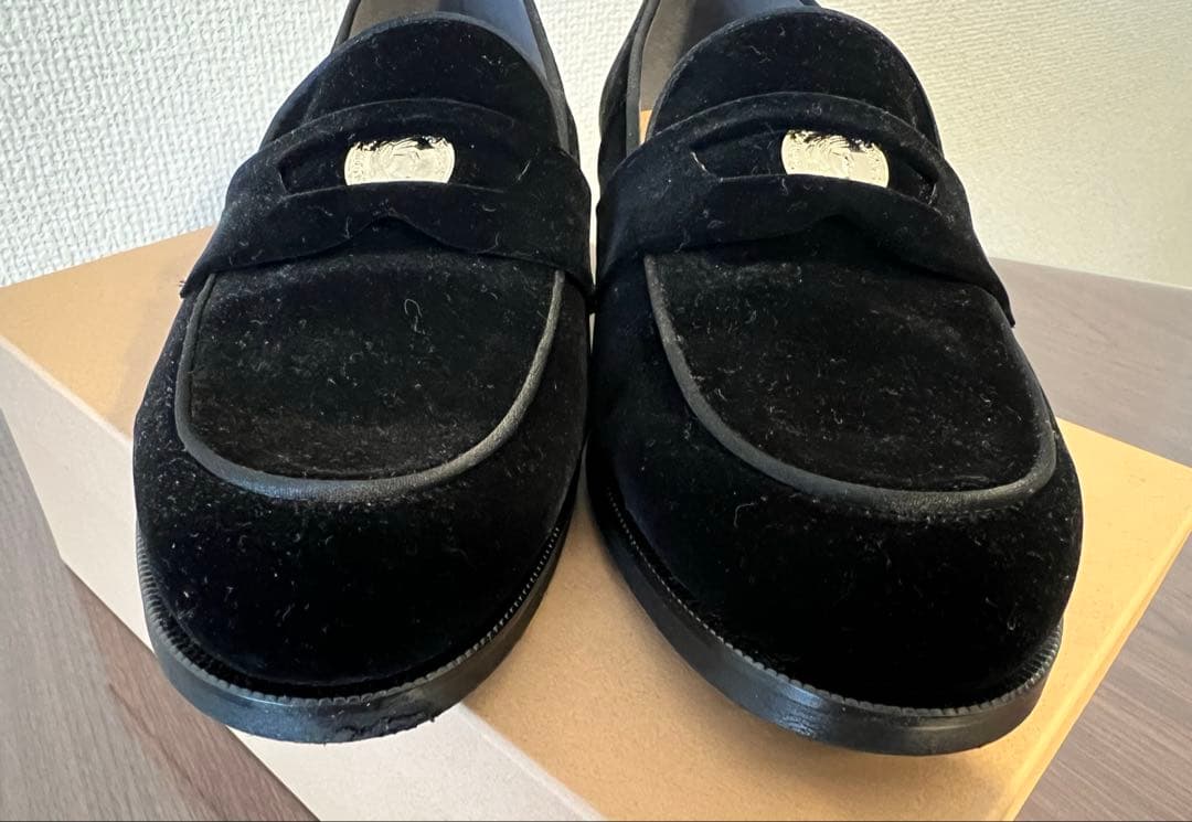 OHGA ローファー　黒　24.5cm