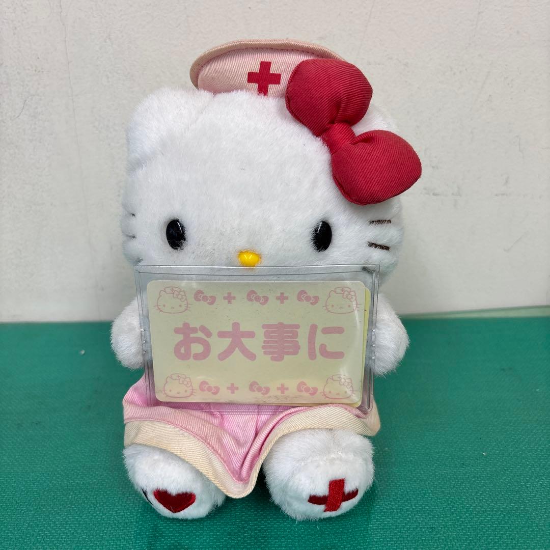 ハローキティ ナースぬいぐるみ ナースキティ 日本赤十字社 コラボ