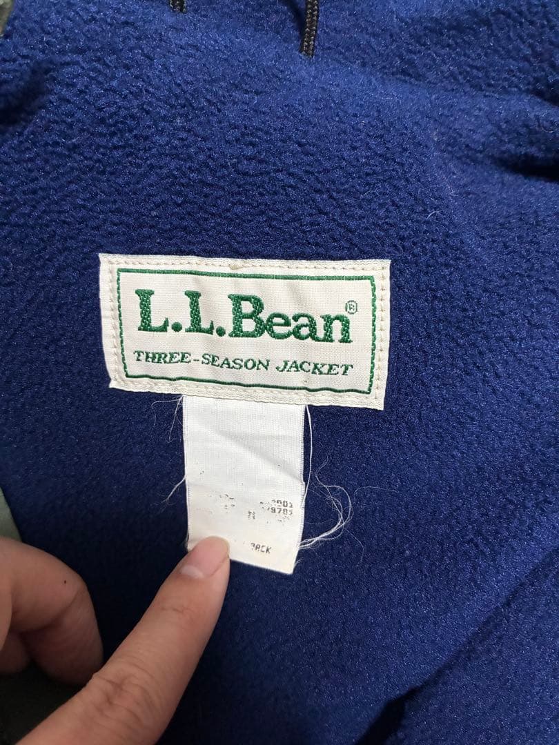 L.L.Bean THREE SEASON JACKETエルエルビーン グリーン