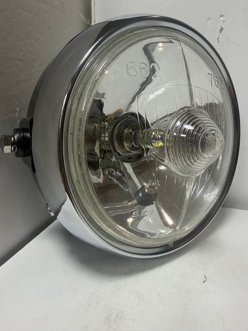 超激レア 初期 当時物マーシャルデベソMARCHAL662/762ヘッドライト