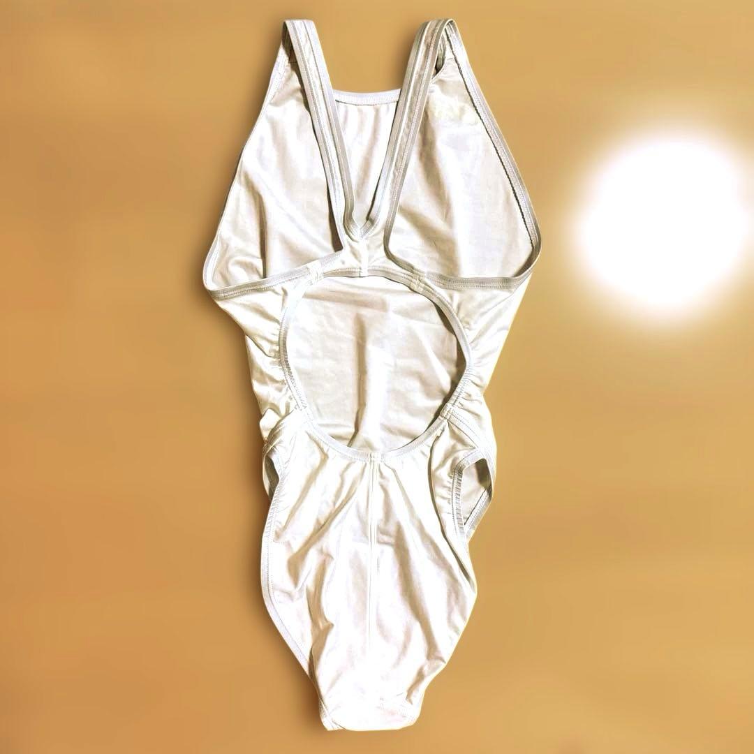 極美品 asics アシックス ハイドロCD 競泳水着 白アシ 廃盤 激レア