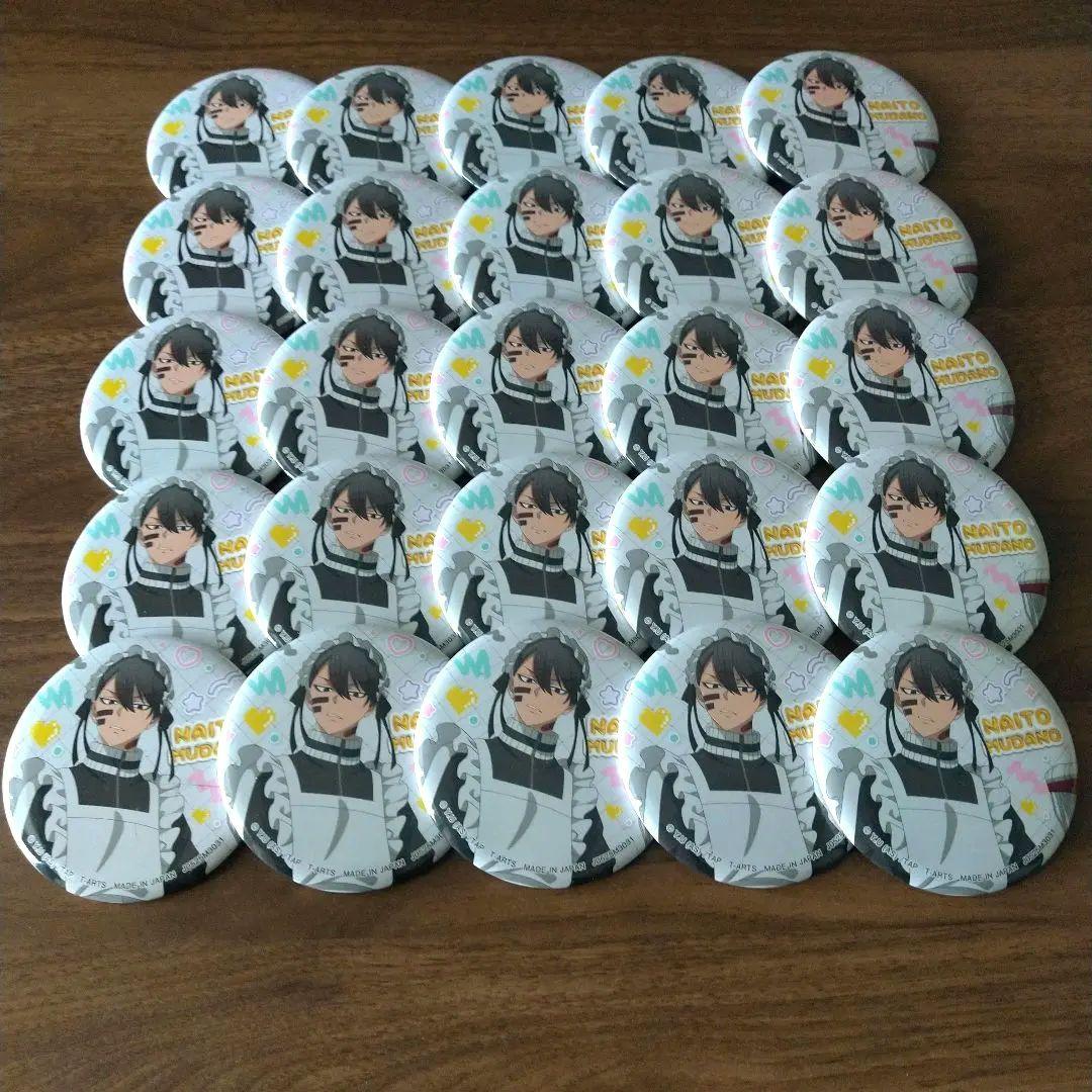 桃源暗鬼 無陀野無人 ジャージメイド缶バッジ　25個 グッズ-バッチ】桃源暗鬼 ジャージメイドトレーディング缶バッジ