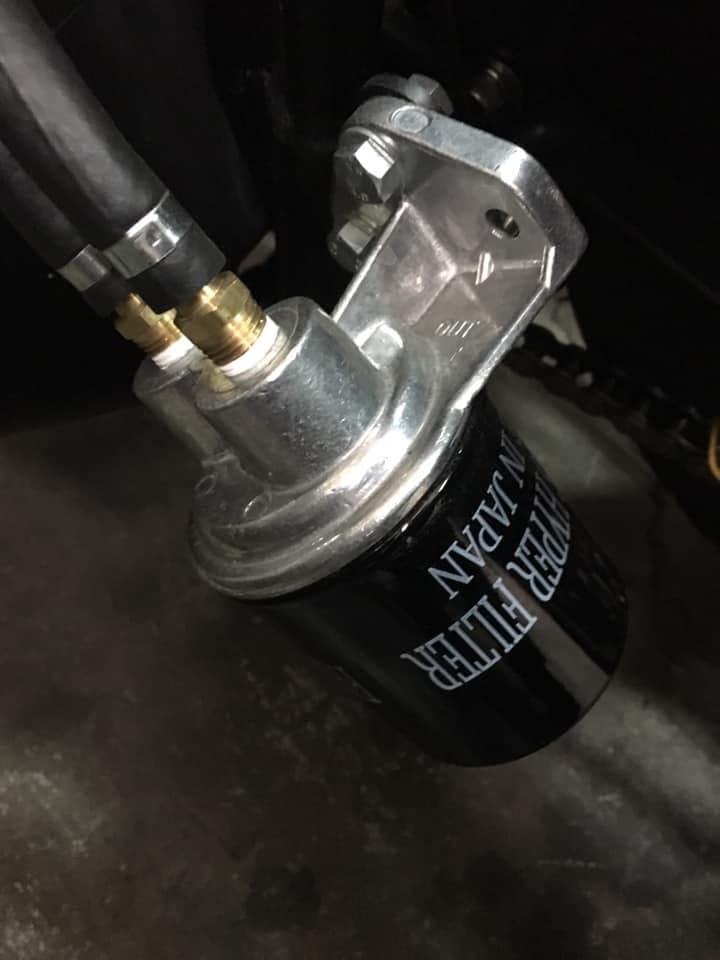 ハーレーオイルフィルター 移設ブラケット アルミ製 送料無料 - メルカリ