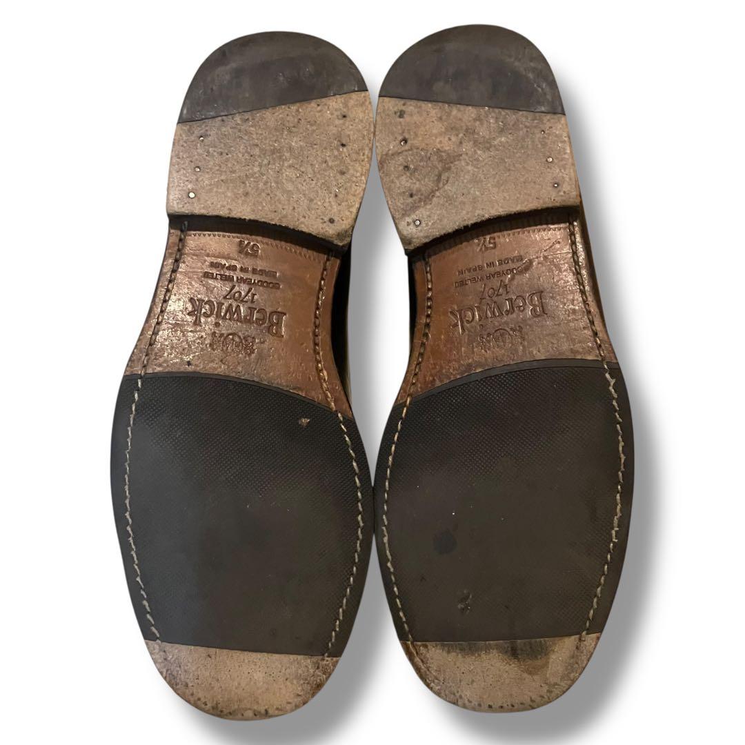 ぐ*り様 【Berwick1707 4456 ローファー 5 1/2 25.0c