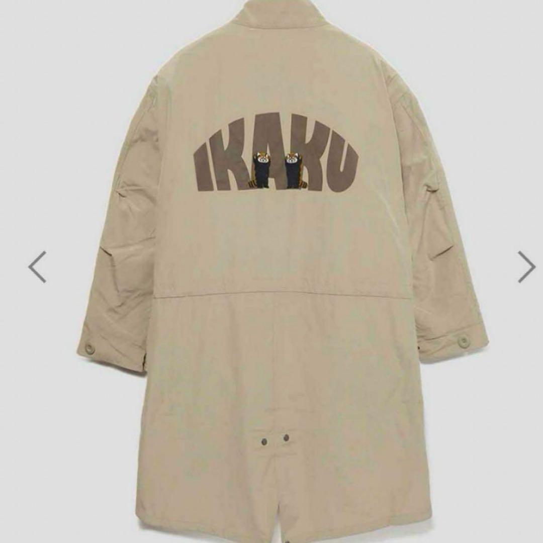 新品未使用✨️グラニフ モッズコート IKAKU レッサーパンダ Lサイズ