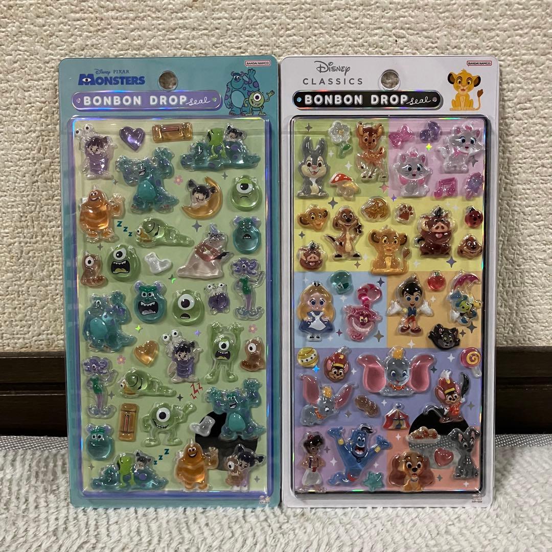 国内正規品】 ディズニー ボンボンドロップシール 第2弾 8種セット