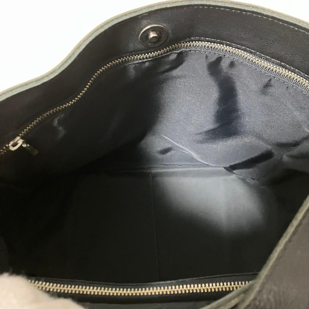 収納袋 Jean Paul Gaultier ワンショルダーバッグ 黒 革 A4 - メルカリ
